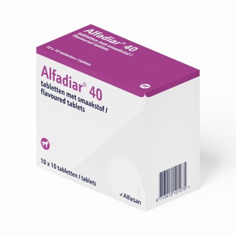 Alfadiar 40 | Hond | 10x10 tabletten
